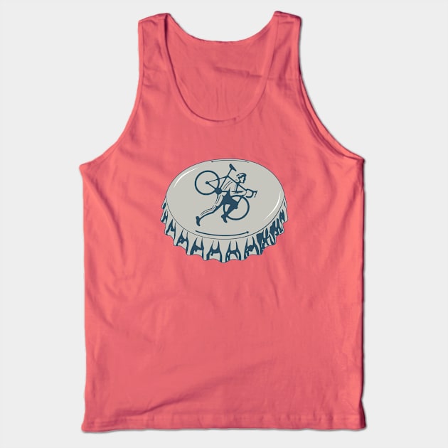 Cyclocross Beer Tank Top by esskay1000